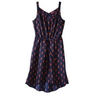 Seahorse Print Tank Dress XXL